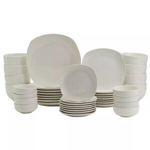 The Big One 40-pc. Soft Square Dinnerware Set